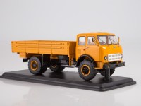 Коллекционная масштабная модель 1:43 Бортовой грузовик 4х2 МАЗ-500А, оранжевый (Start Scale Models (SSM)